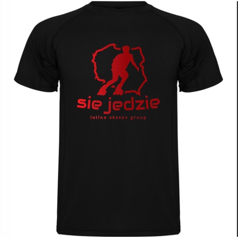 KOSZULKA TECHNICZNA T-Shirt LOGO Z PRZODU