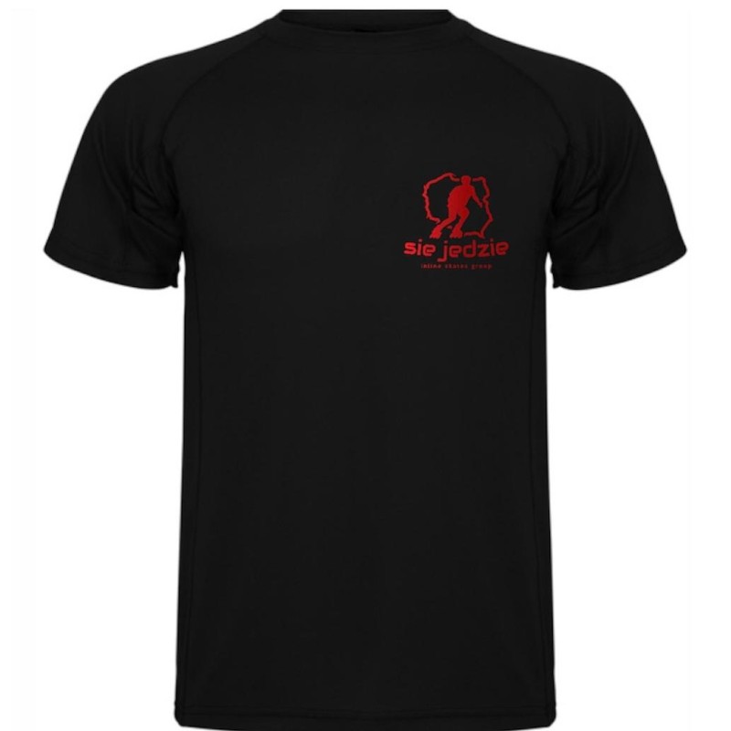 KOSZULKA TECHNICZNA T-Shirt LOGO SERCE/PLECY